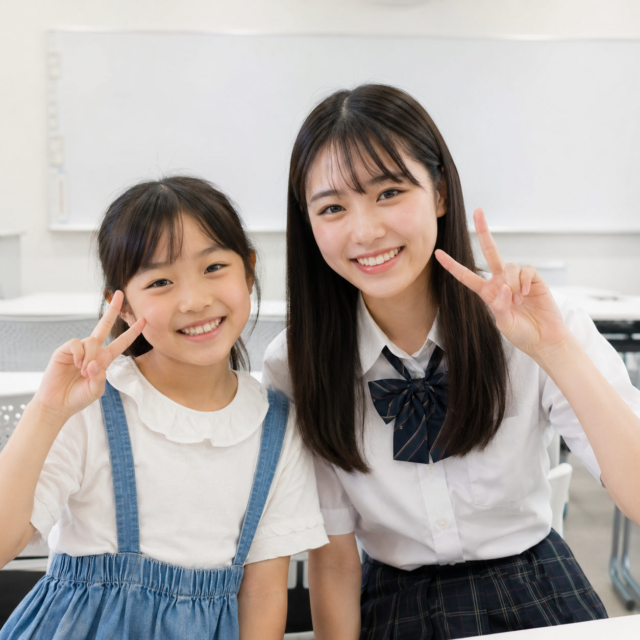 参加した子どもたちの笑顔